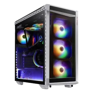 کیس کامپیوتر ایکس پی جی مدل XPG BATTLECRUISER WHITE