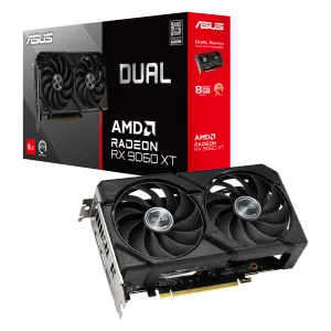 کارت گرافیک ایسوس مدل ASUS Dual Radeon RX 9060 XT 8GB GDDR6