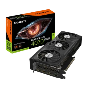 کارت گرافیک گیگابایت مدل GIGABYTE GeForce RTX 4070 SUPER WINDFORCE OC 12G