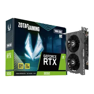 کارت گرافیک زوتک مدل ZOTAC GAMING GeForce RTX 3050 Twin Edge OC 6GB