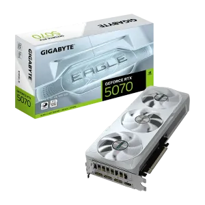 کارت گرافیک گیگابایت مدل GIGABYTE GeForce RTX 5070 EAGLE OC ICE SFF 12G