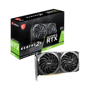 کارت گرافیک ام اس آی مدل MSI Geforce RTX 3060 VENTUS 2X 12G OC