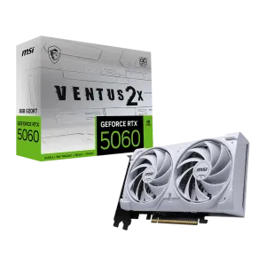 کارت گرافیک ام اس آی مدل MSI Geforce RTX 5060 8G VENTUS 2X OC WHITE