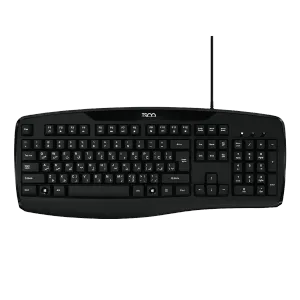 کیبورد با سیم تسکو مدل TSCO TK 8043