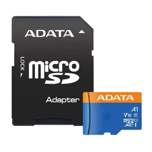 کارت حافظه ای دیتا مدل ADATA Premier MicroSDXC Card UHS-I Class 10 A1 V10 128GB 100MB/s