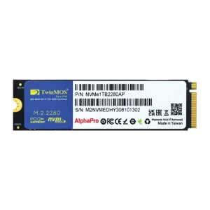 حافظه SSD توین موس مدل TwinMOS AlphaPro M.2 2280 128GB NVMe