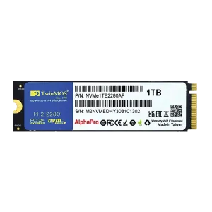 حافظه SSD توین موس مدل TwinMOS AlphaPro M.2 2280 1TB NVMe