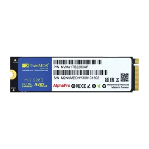 حافظه SSD توین موس مدل TwinMOS AlphaPro M.2 2280 512GB NVMe