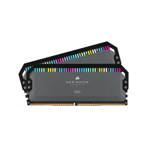 حافظه رم دسکتاپ کورسیر مدل CORSAIR DOMINATOR PLATINUM RGB 32GB DDR5 5600 Mhz Dual CL36 EXPO