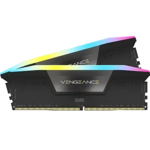 حافظه رم دسکتاپ کورسیر مدل CORSAIR VENGEANCE RGB 16GB DDR5 5200Mhz Dual CL40