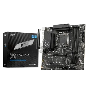 مادربرد ام اس ای مدل MSI PRO B760M-A WIFI