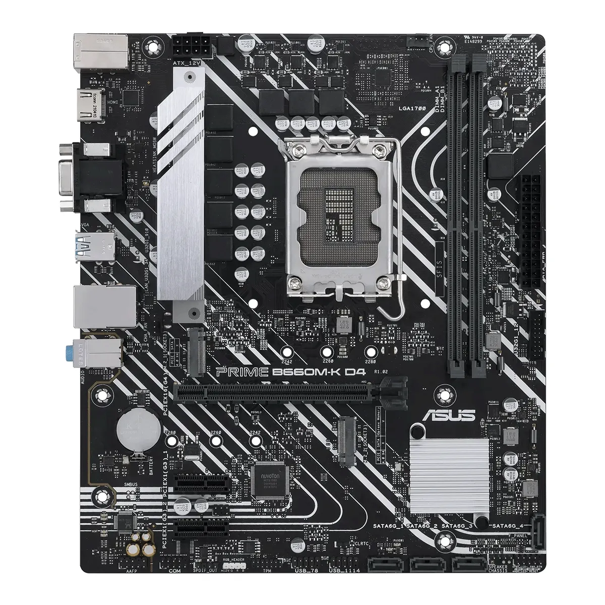 مادربرد ایسوس مدل ASUS PRIME B660M-K D4