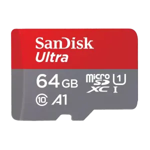 کارت حافظه سن دیسک مدل SanDisk Ultra microSDXC A1 UHS-I Card 64GB 140MB/s