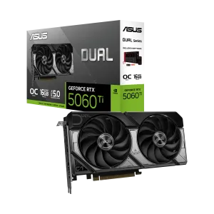 کارت گرافیک ایسوس مدل ASUS Dual GeForce RTX 5060 Ti 16GB GDDR7 OC Edition