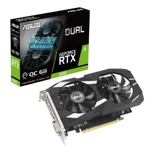 کارت گرافیک ایسوس مدل ASUS GeForce Dual RTX 3050 OC 6GB