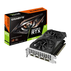 کارت گرافیک گیگابایت مدل GIGABYTE GeForce RTX 3050 WINDFORCE OC V2 6GB