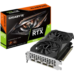 کارت گرافیک گیگابایت مدل GIGABYTE GeForce RTX 3050 WINDFORCE OC V2 6GB