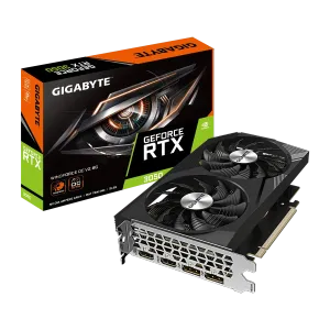کارت گرافیک گیگابایت مدل GIGABYTE GeForce RTX 3050 WINDFORCE OC V2 8GB