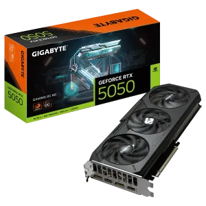 کارت گرافیک گیگابایت مدل GIGABYTE GeForce RTX 5050 GAMING OC 8G (فروش فقط با سیستم کامل)