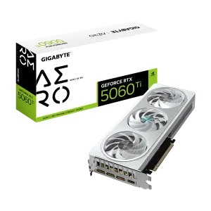 کارت گرافیک گیگابایت مدل GIGABYTE GeForce RTX 5060 Ti AERO OC 16G