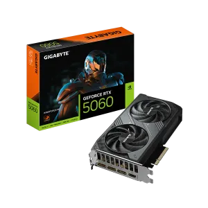 کارت گرافیک گیگابایت مدل GIGABYTE GeForce RTX 5060 WINDFORCE 8G