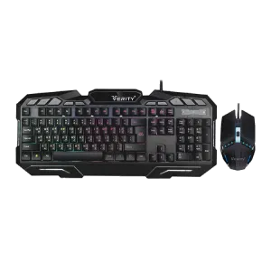 کیبورد و ماوس با سیم وریتی مدل VERITY V-KB6126GCW