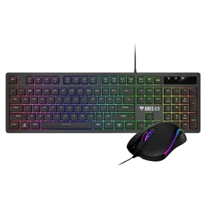 کیبورد و ماوس گیمینگ با سیم گیم دیاس مدل GAMDIAS ARES E3