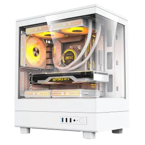 کیس کامپیوتر دارک فلش مدل DarkFlash DB330M White