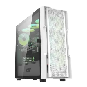 کیس کامپیوتر دارک فلش مدل DarkFlash DK431 Mesh White