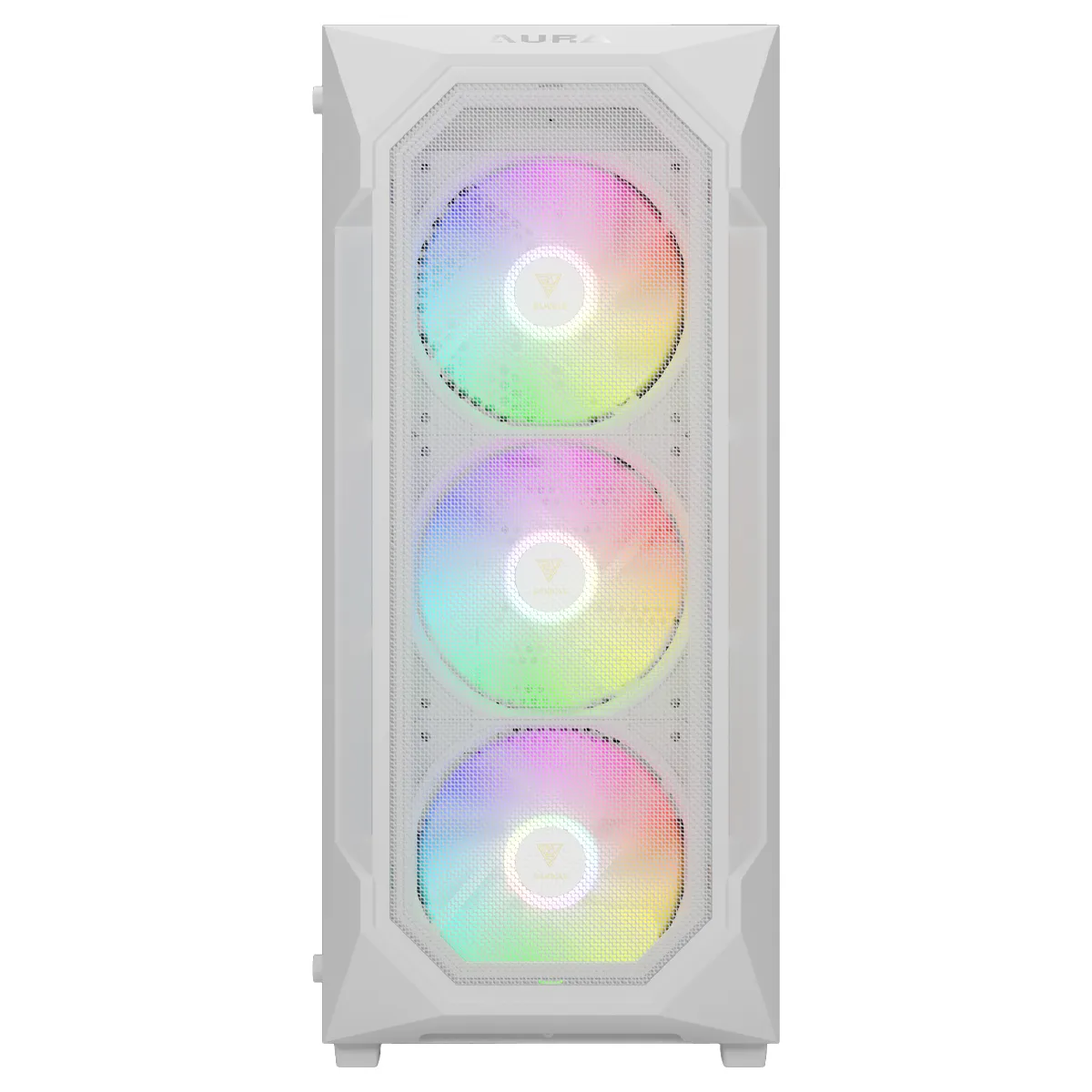 کیس کامپیوتر گیم دیاس مدل GAMDIAS AURA GC1 ELITE WH ARGB