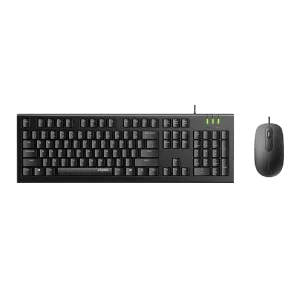 کیبورد و ماوس با سیم رپو مدل Rapoo X120 Pro