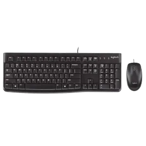 کیبورد و ماوس با سیم لاجیتک مدل Logitech MK120