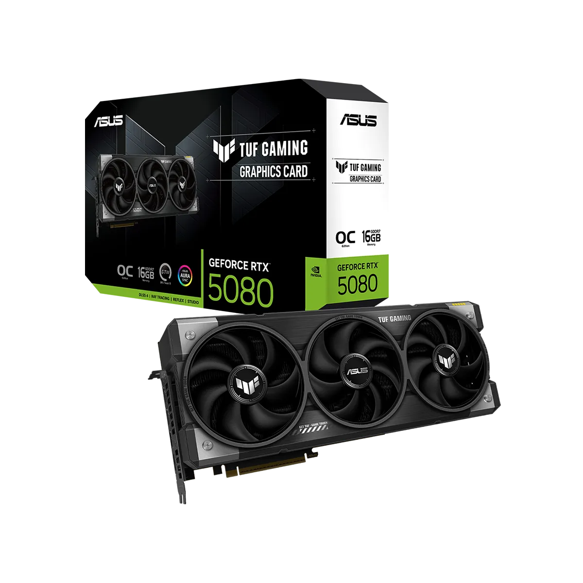 کارت گرافیک ایسوس مدل ASUS TUF Gaming GeForce RTX 5080 16GB GDDR7 OC Edition