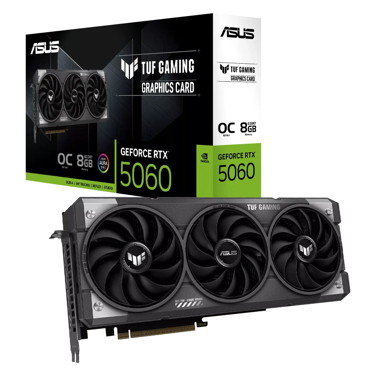 کارت گرافیک ایسوس مدل ASUS TUF Gaming GeForce RTX 5060 8GB GDDR7 OC Edition