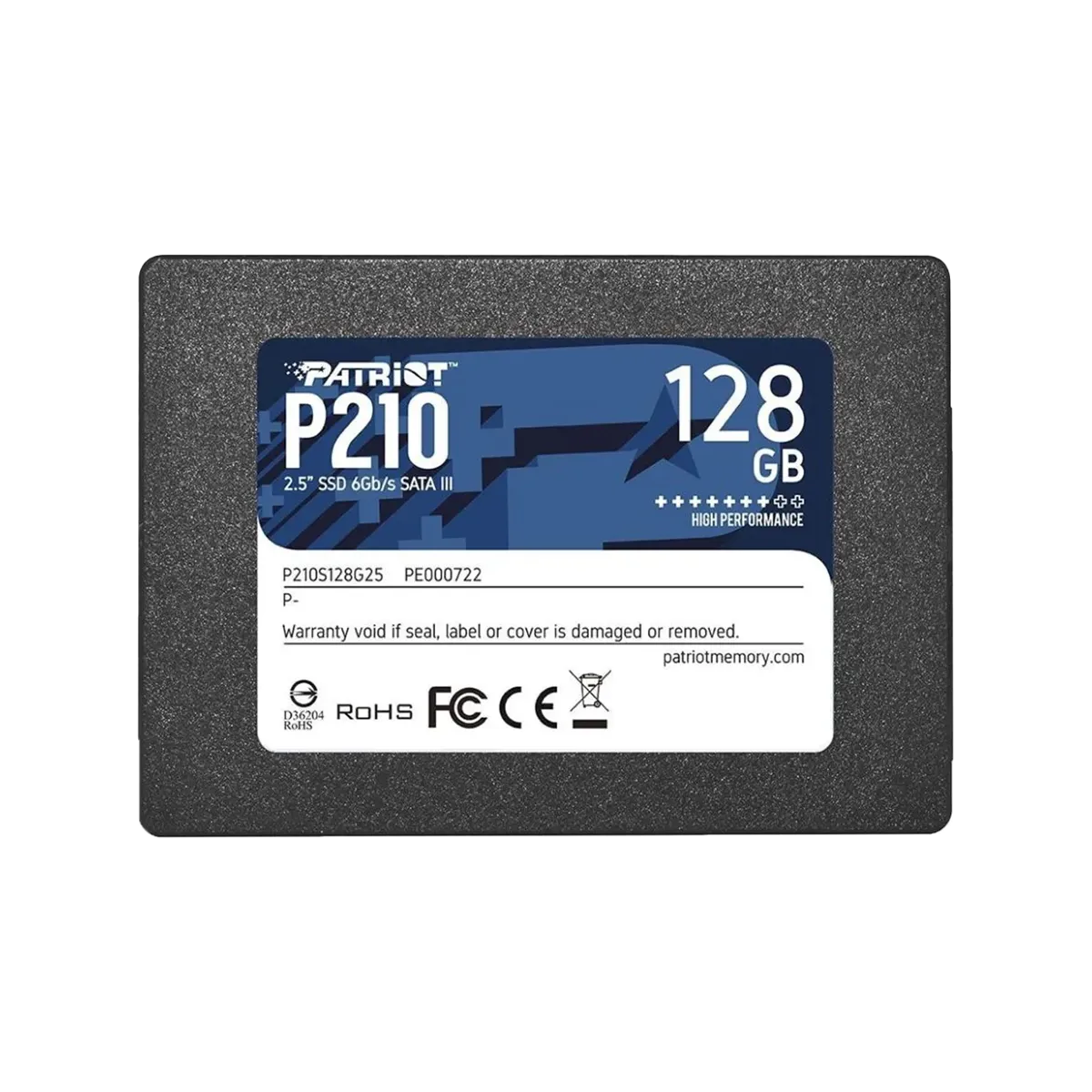 حافظه SSD پاتریوت مدل Patriot P210 128GB