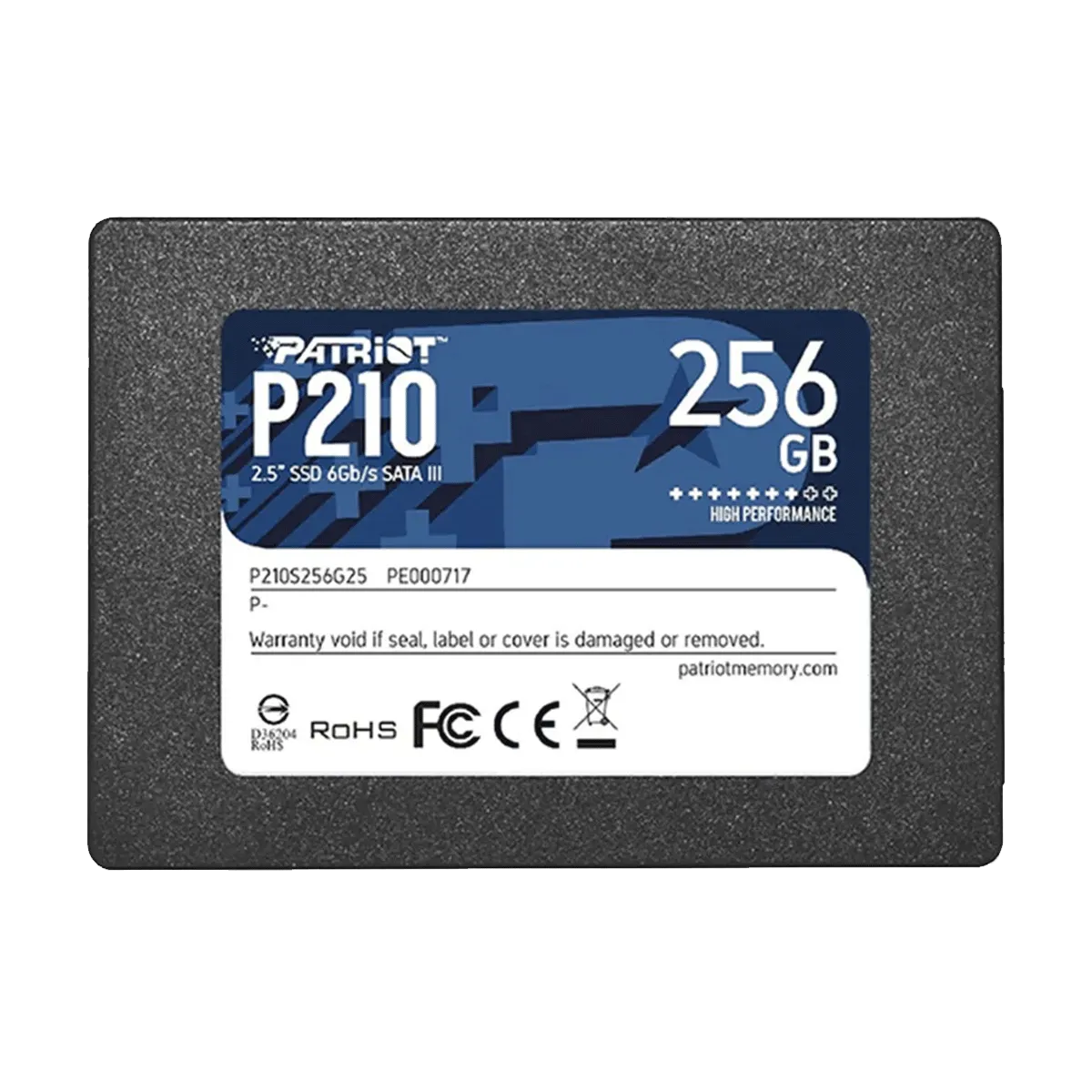 حافظه SSD پاتریوت مدل Patriot P210 256GB