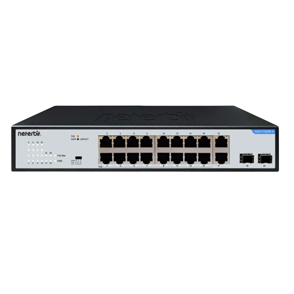 سوئیچ 20 پورت نتربیت مدل Neterbit NGS-F1020P-A