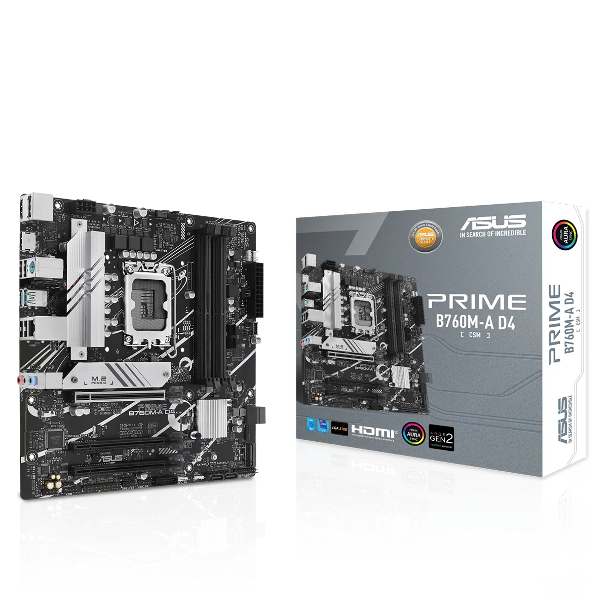 مادربرد ایسوس مدل ASUS PRIME B760M-A D4-CSM