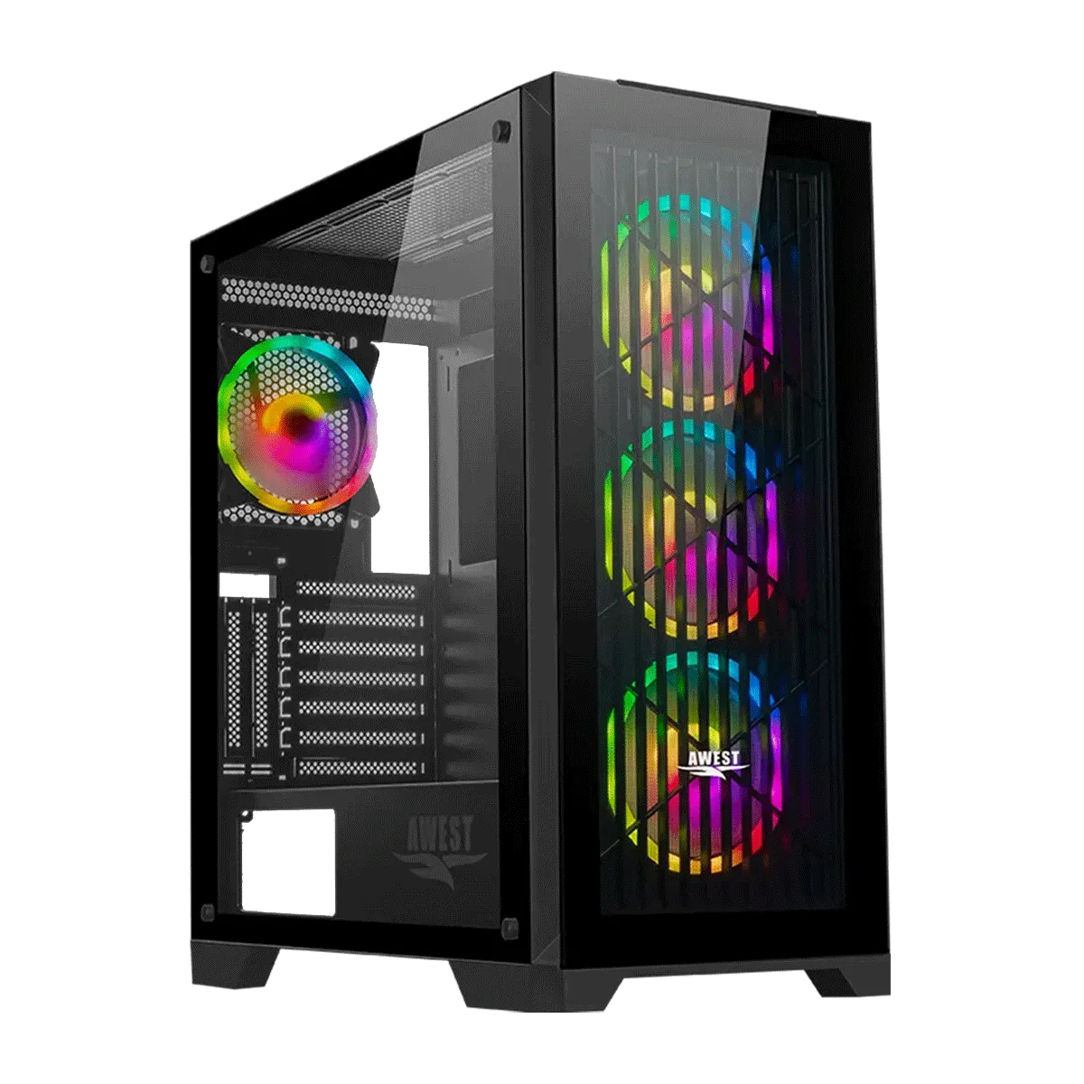 کیس کامپیوتر اوست مدل AWEST GT-AV312-MB