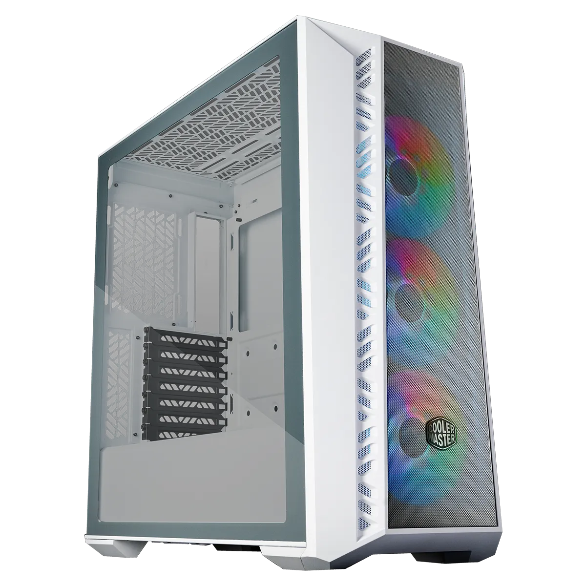 کیس کامپیوتر کولر مستر مدل Cooler Master MasterBox 520 Mesh White