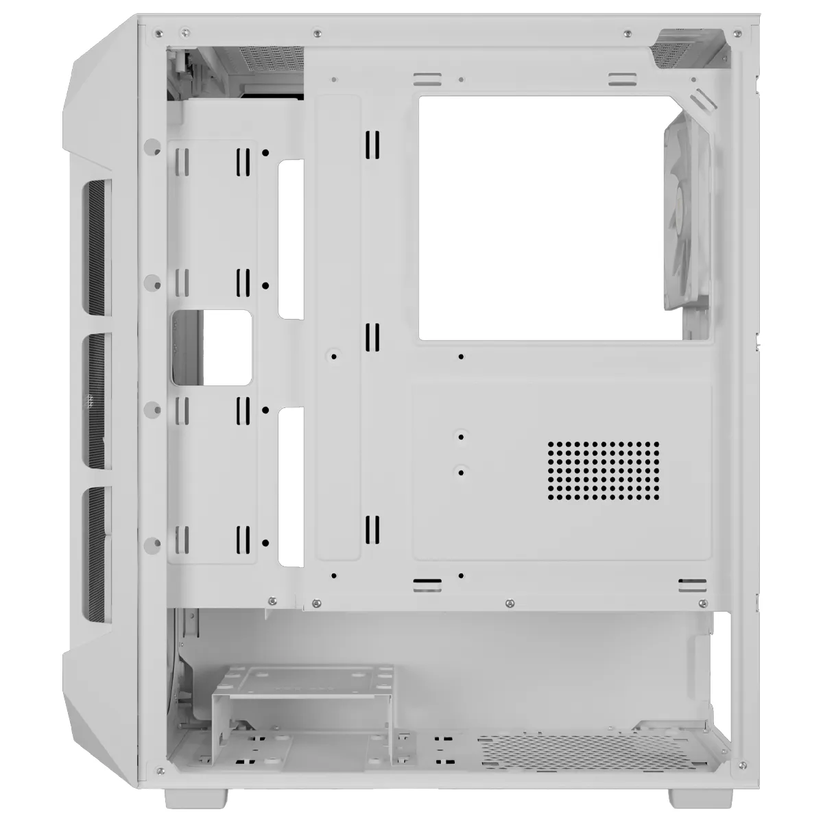 کیس کامپیوتر گیم دیاس مدل GAMDIAS AURA GC1 ELITE WH ARGB