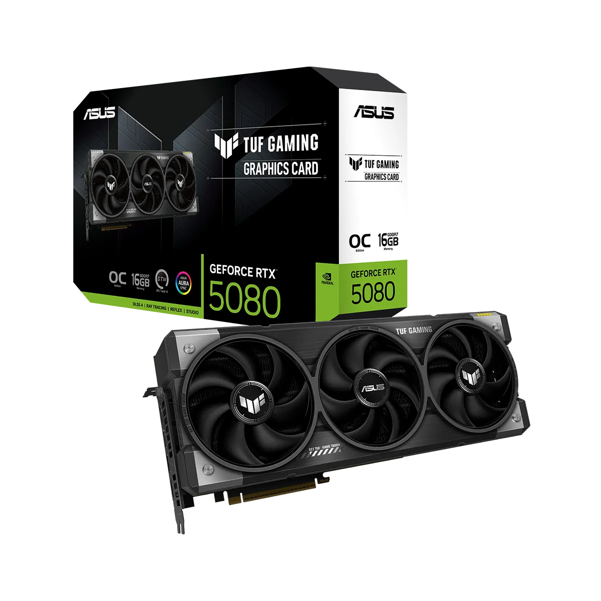کارت گرافیک ایسوس مدل ASUS TUF Gaming GeForce RTX 5080 16GB GDDR7 OC Edition