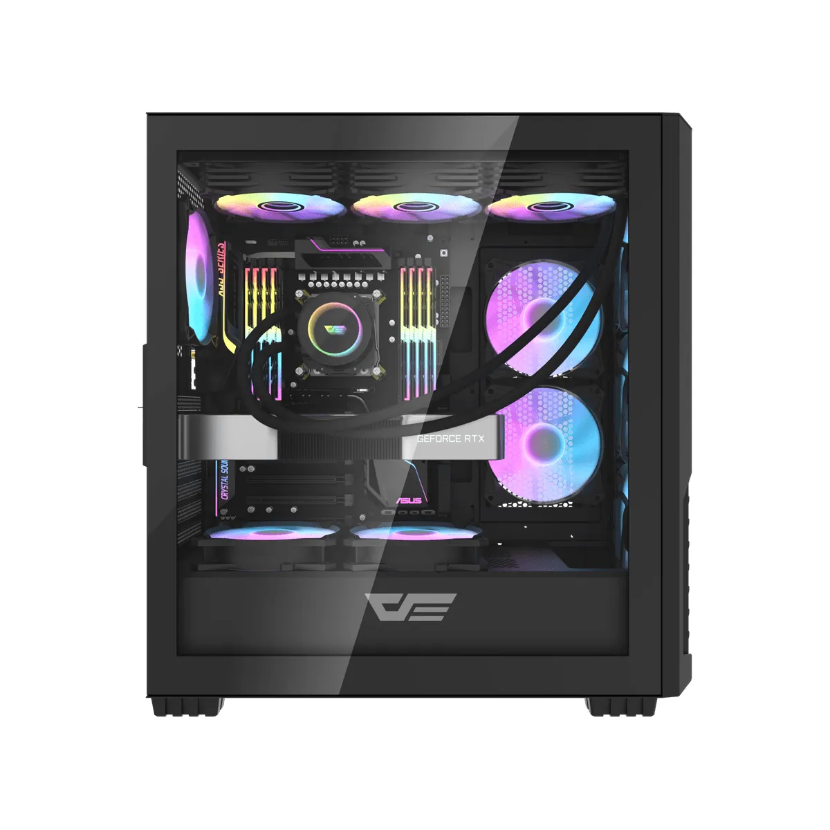کیس کامپیوتر دارک فلش مدل DarkFlash DF2100