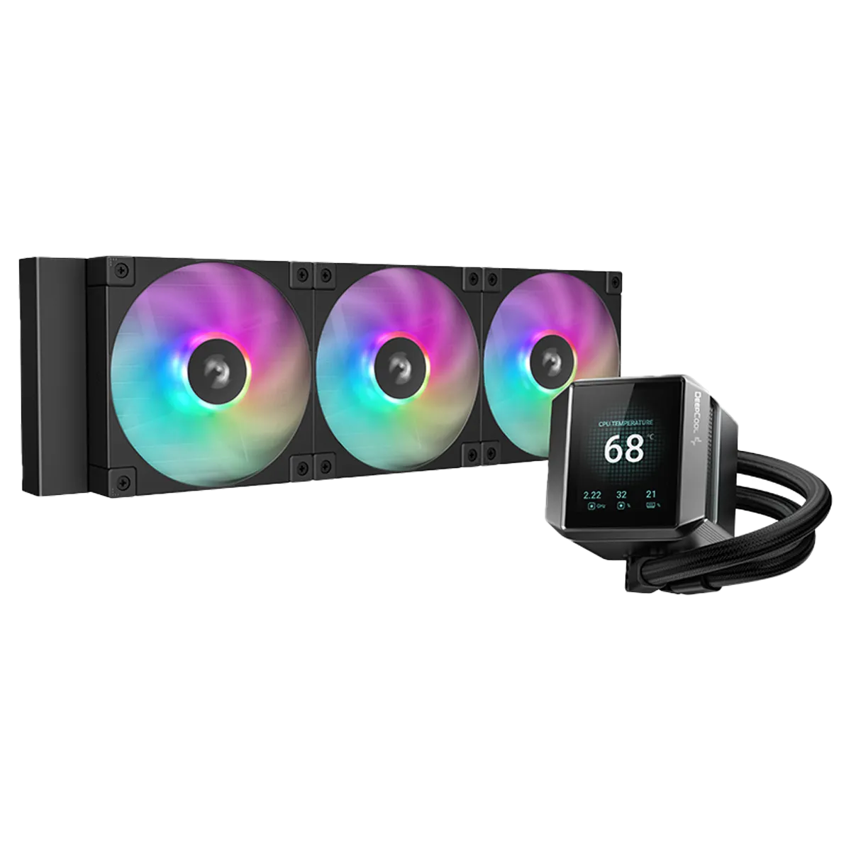 فن سی پی یو دیپ کول مدل DeepCool MYSTIQUE 360 ARGB