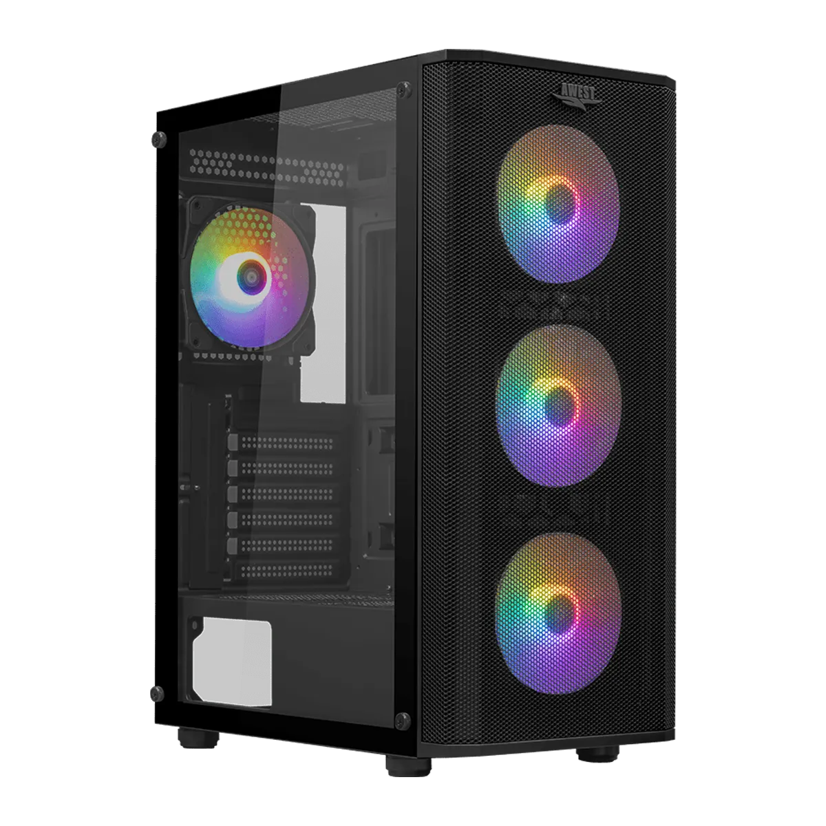 کیس کامپیوتر اوست مدل AWEST GT-AV300-MB