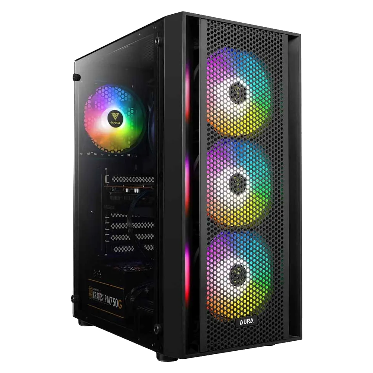 کیس کامپیوتر گیم دیاس مدل GAMDIAS AURA GC2 ELITE ARGB