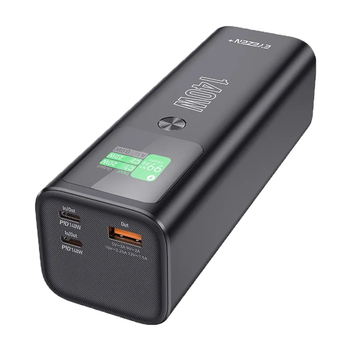 پاور بانک 25000 میلی آمپر فست شارژ آیزن پلاس مدل EYEZEN+ EP-12