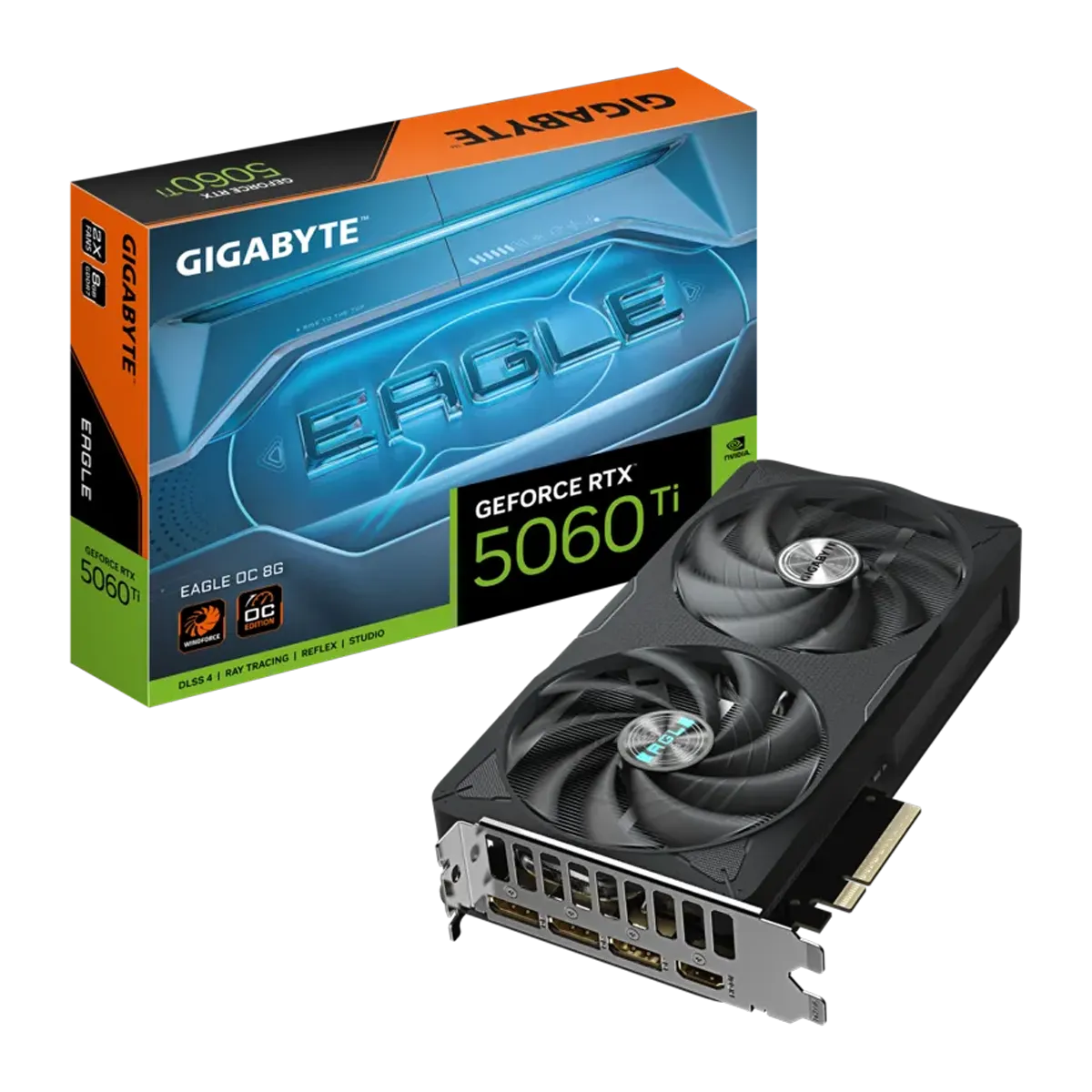 کارت گرافیک گیگابایت مدل GIGABYTE GeForce RTX 5060 Ti EAGLE OC 8G