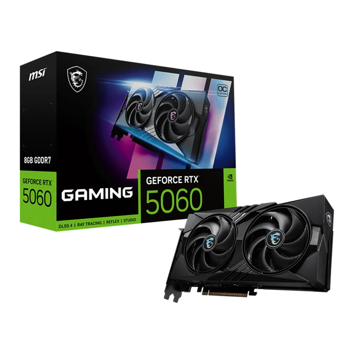 کارت گرافیک ام اس آی مدل MSI GeForce RTX 5060 8G GAMING OC
