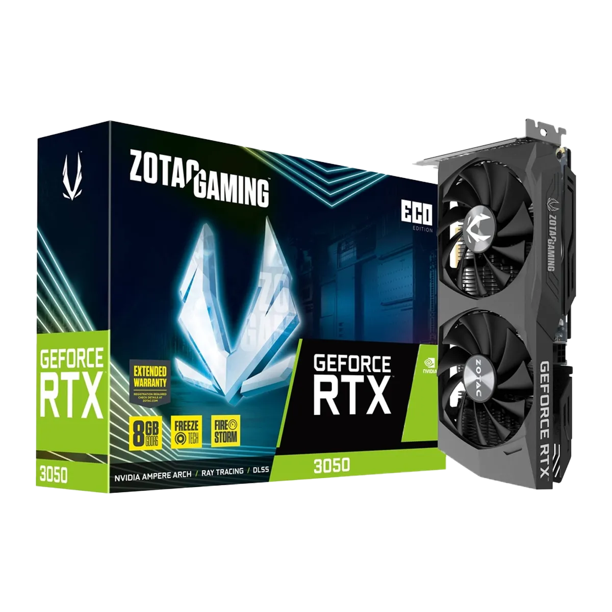 کارت گرافیک زوتک مدل ZOTAC GAMING GeForce RTX 3050 ECO 8GB